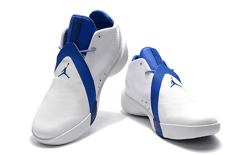 Air Jordan JB 3 White Blue Shoes - Click Image to Close