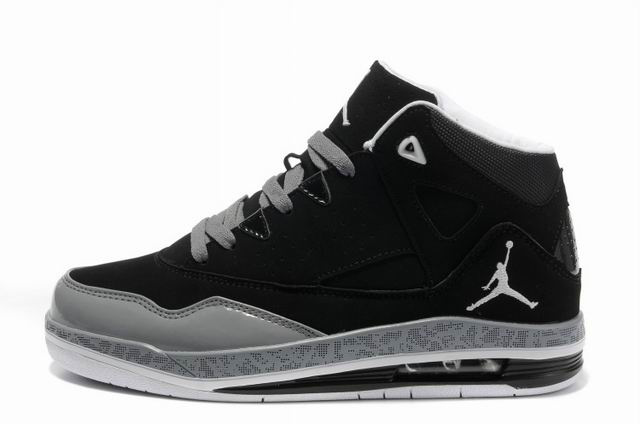 Air Jordan Jumpman H Series II Black Grey White Shoes - Click Image to Close