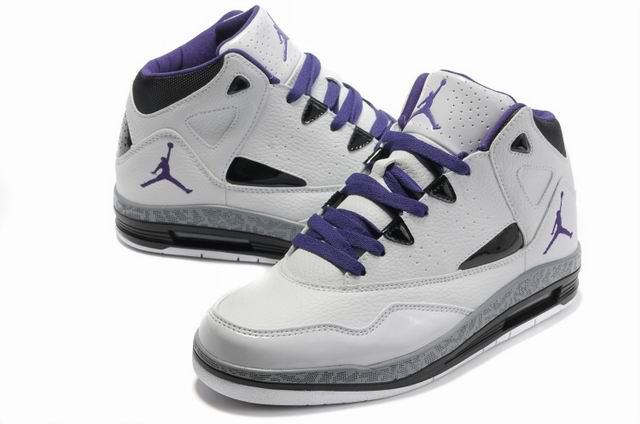 Air Jordan Jumpman H Series II White Purple Shoes - Click Image to Close