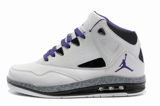 Air Jordan Jumpman H Series II White Purple Shoes - Click Image to Close