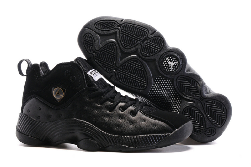 2016 Jordan Jumpman Team II All Black - Click Image to Close