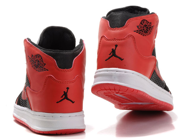 Real Air Jordan Prime 5 Black Red - Click Image to Close