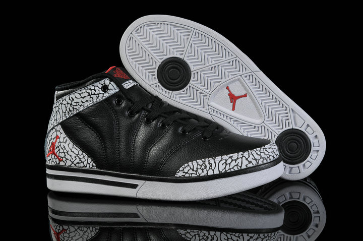 Air Jordan Pro Classic Black Grey Cement For Women