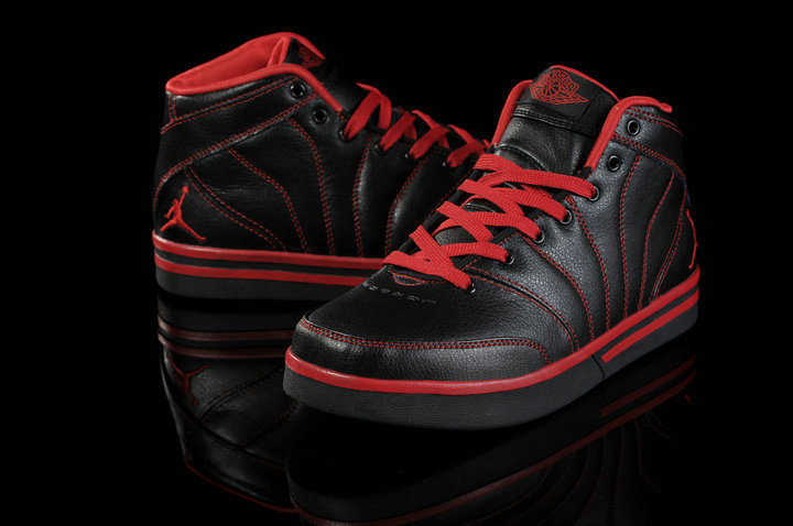 Air Jordan Pro Classic Black Red For Women