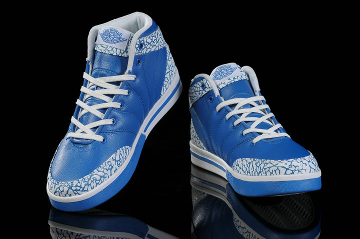 Air Jordan Pro Classic Blue White Cement For Women - Click Image to Close