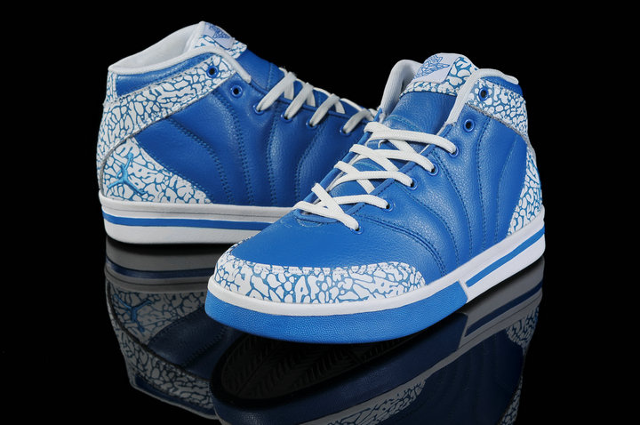 Air Jordan Pro Classic Blue White Cement For Women - Click Image to Close