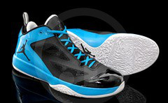 Air Jordan Quick Fuse Shoes Black Blue - Click Image to Close