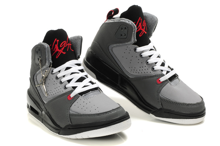 2012 Air Jordan SC2 Black Grey Black White - Click Image to Close