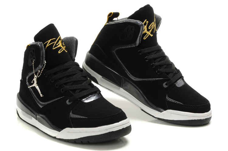 2012 Air Jordan SC2 Black White Yellow - Click Image to Close