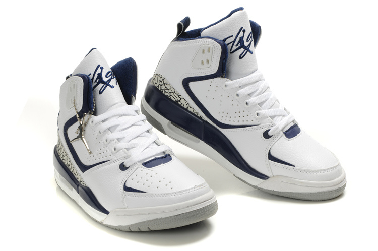 2012 Air Jordan SC2 White Blue - Click Image to Close