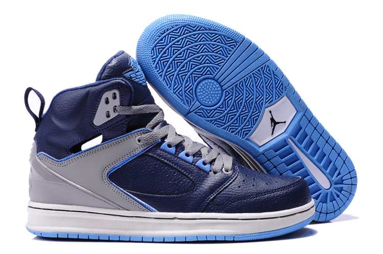 Air Jordan Sixty Club Blue Grey Shoes - Click Image to Close