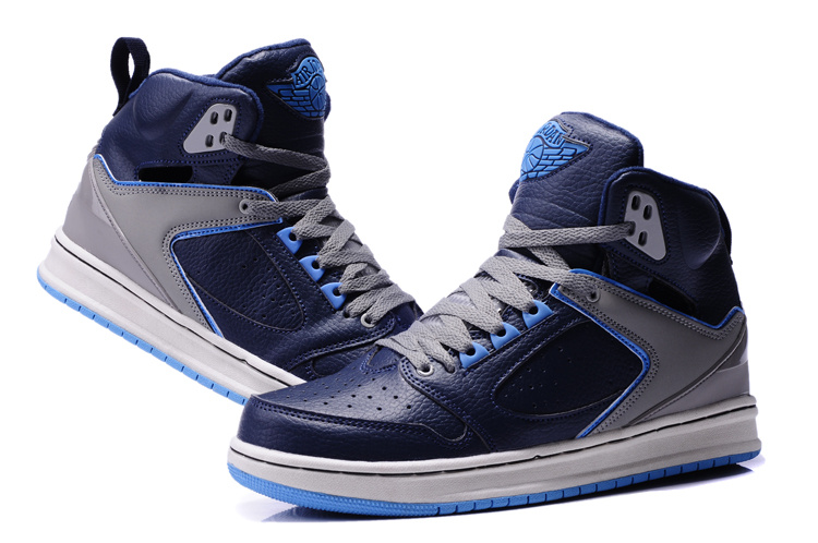 Air Jordan Sixty Club Blue Grey Shoes - Click Image to Close