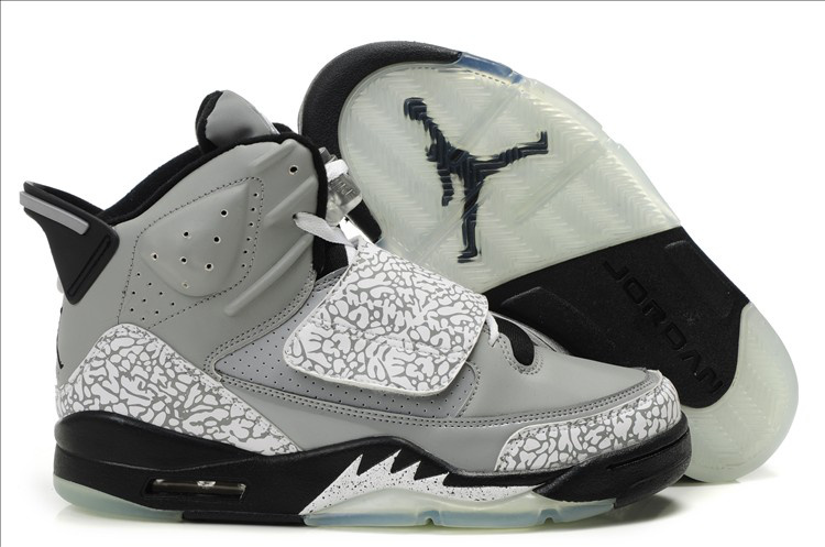 Air Jordan Son Of Mars Grey Black - Click Image to Close