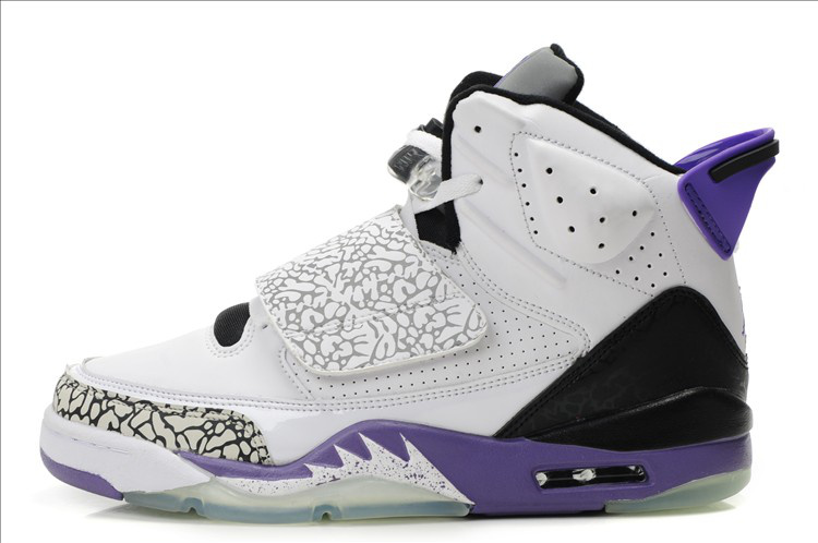 Air Jordan Son Of Mars White Black Purple