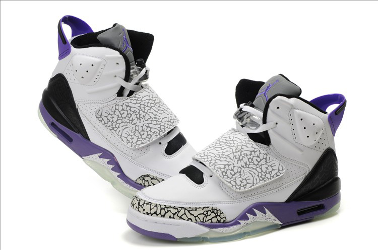 Air Jordan Son Of Mars White Black Purple