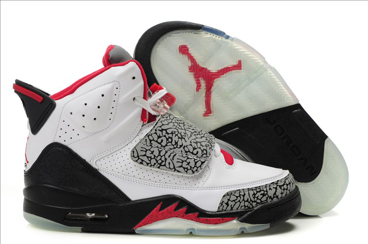 Air Jordan Son Of Mars White Red - Click Image to Close