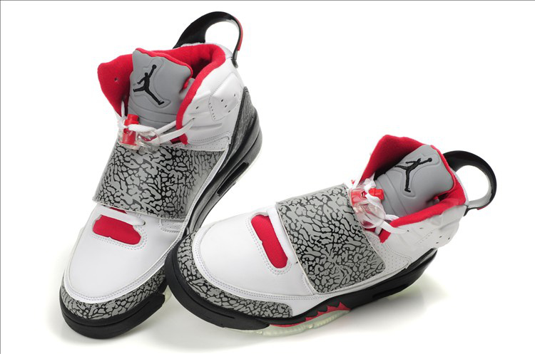 Air Jordan Son Of Mars White Red - Click Image to Close