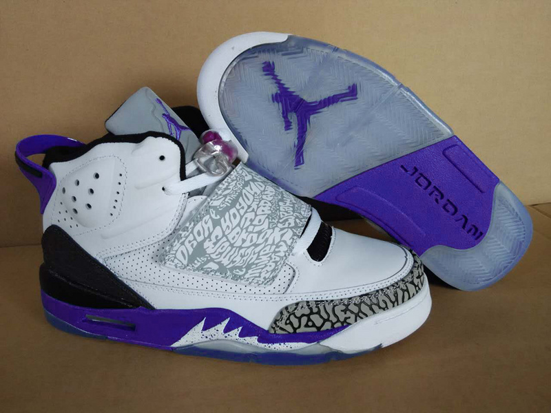 Latest Jordan Son of Mars White Purple