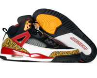 Authentic Air Jordan Spizike Black Varsity Maize Varsity Red Shoes - Click Image to Close