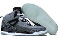 Authentic Air Jordan Spizike Stealth Black Lt Graphite White Shoes - Click Image to Close