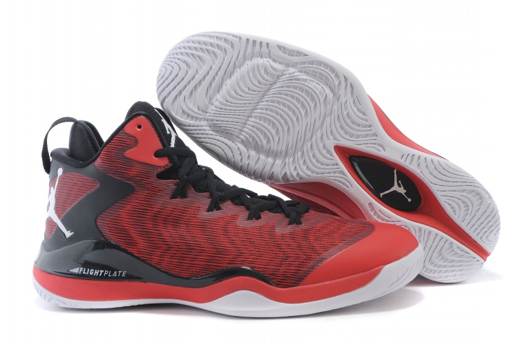 Air Jordan Super Fly 3 Griffin Black Red Shoes - Click Image to Close