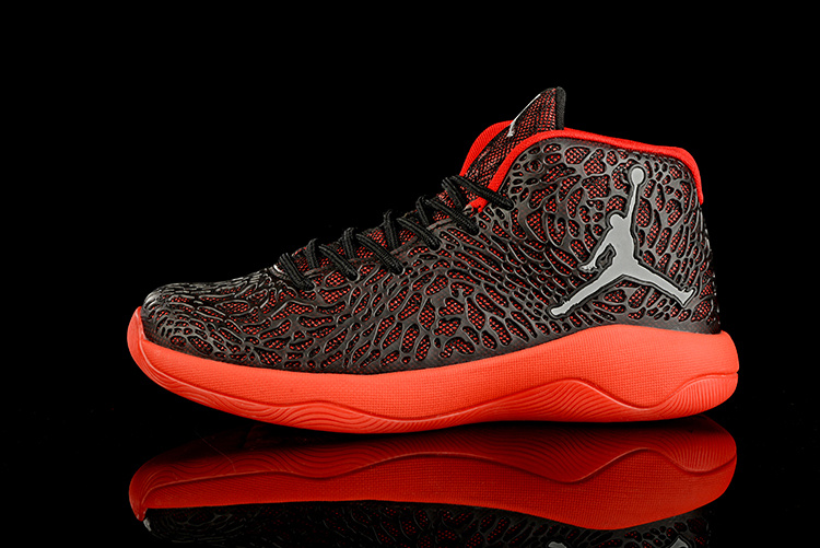 2016 Jordan Ultra.Fly Jimmy Black Reddish Orange Shoes