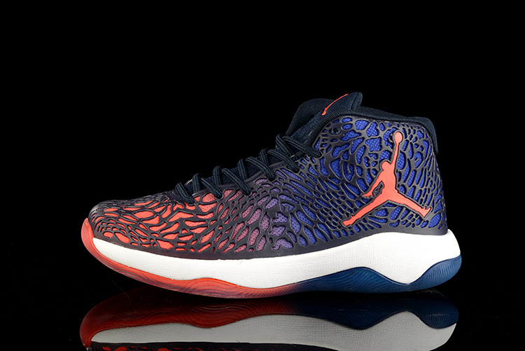 2016 Jordan Ultra.Fly Jimmy Blue Red White Shoes - Click Image to Close