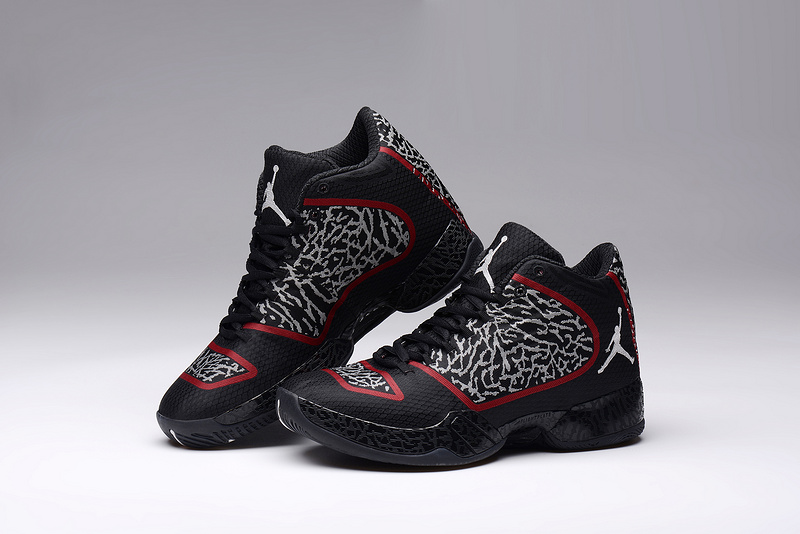 2015 Black Red Air Jordans XX9 Lovers