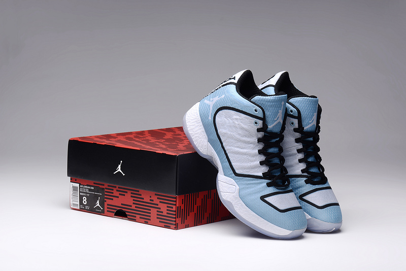 2015 White Baby Blue Black Jordans XX9 Lovers