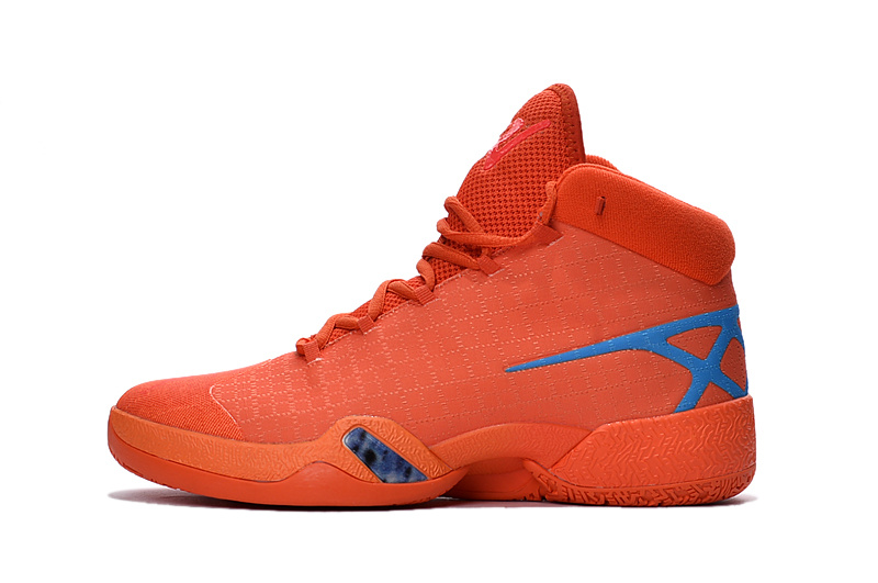 2016 Jordan 30 Orange Blue Shoes - Click Image to Close