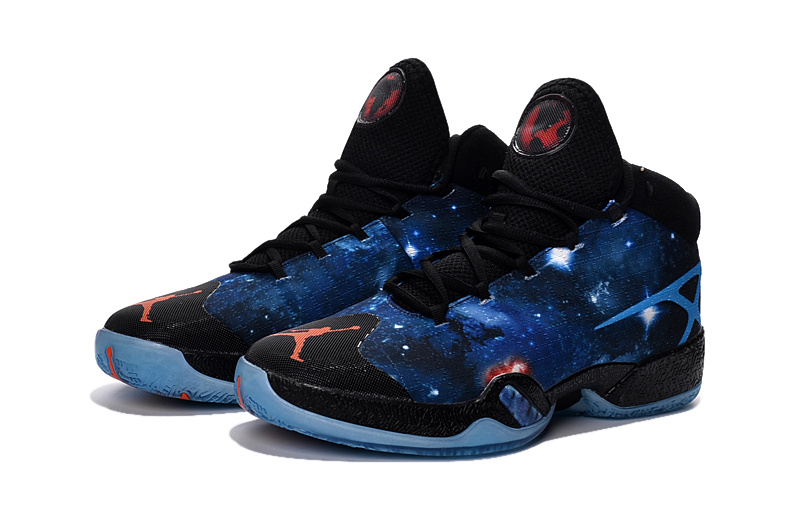 2016 Jordan 30 Sky Blue Black Orange - Click Image to Close