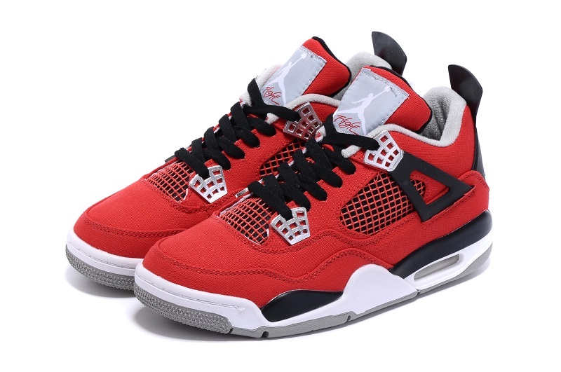 2015 Eminem x Carhartt x Air Jordan 4 Red Black White Shoes - Click Image to Close