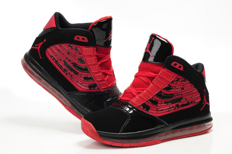 Air Jordan Big Ups Black Red