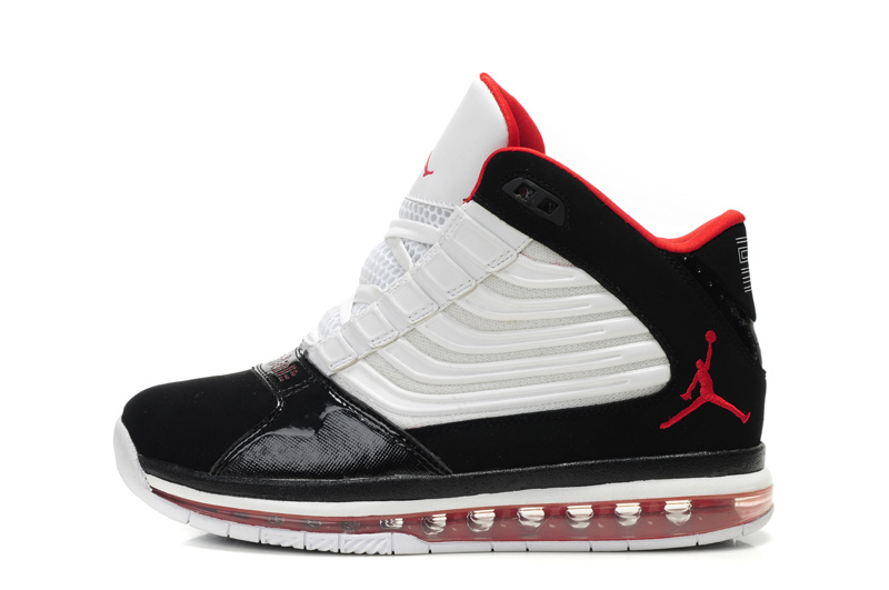 Air Jordan Big Ups Black White Red On Promotion Sale - Click Image to Close