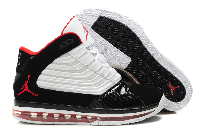 Air Jordan Big Ups Black White Red On Promotion Sale - Click Image to Close