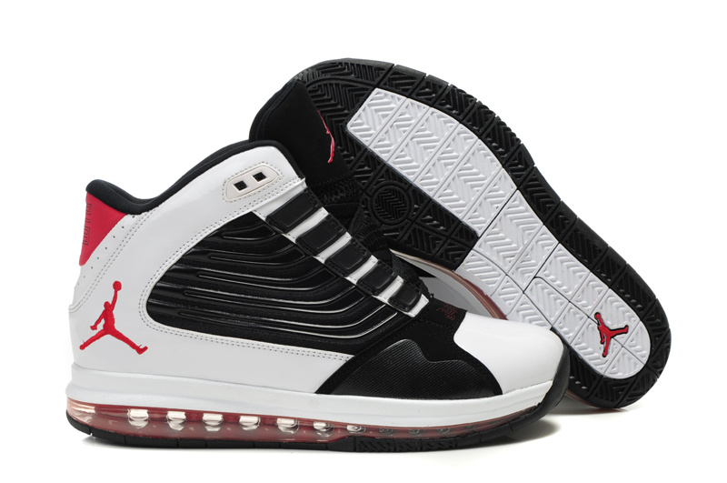 Air Jordan Big Ups White Black - Click Image to Close