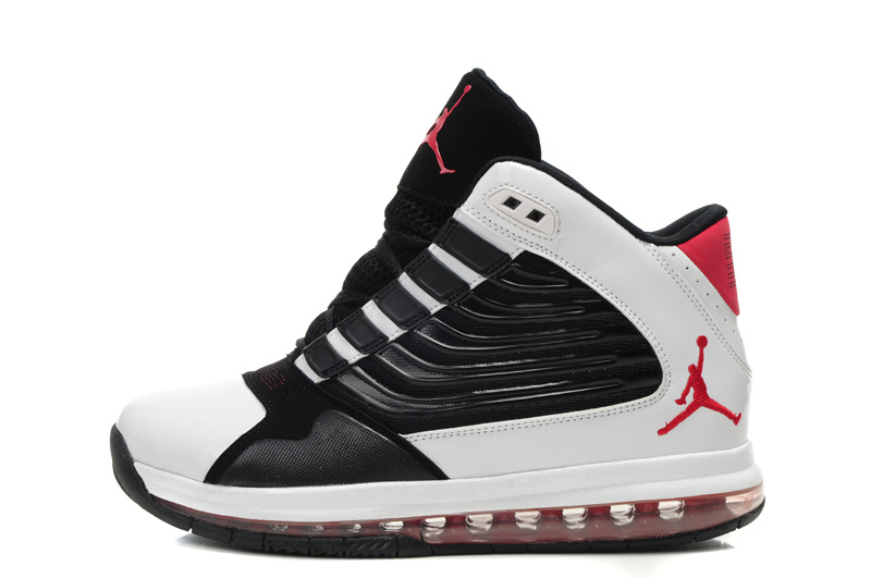 Air Jordan Big Ups White Black - Click Image to Close