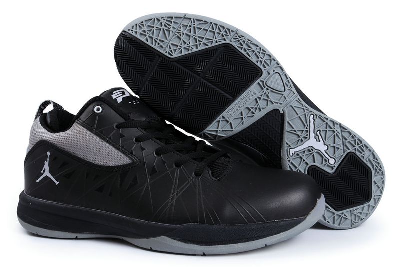 Jordan CP3 5 Black Grey Shoes - Click Image to Close