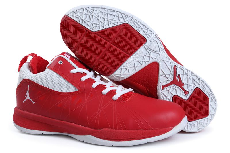 Jordan CP3 5 Red White Shoes - Click Image to Close