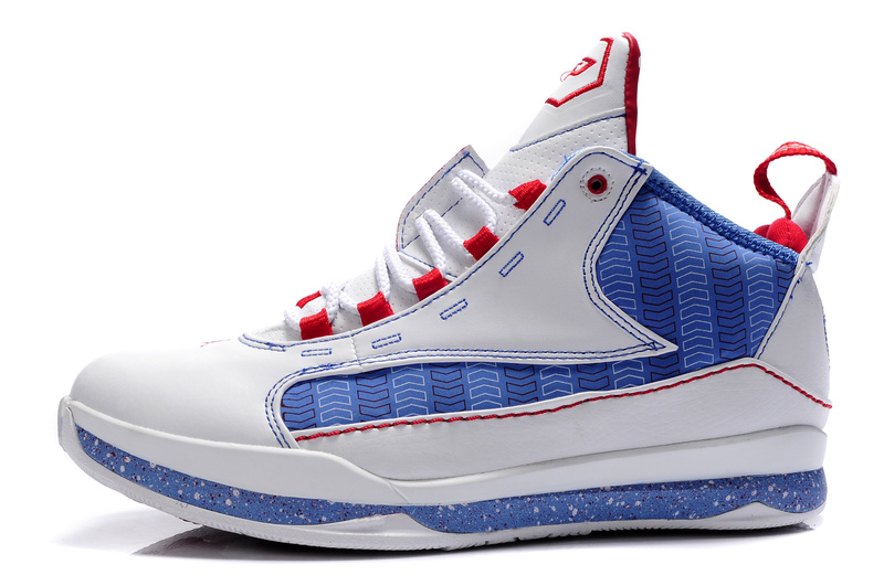 Jordan CP3 III White Blue Red For Women - Click Image to Close