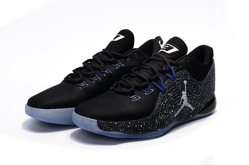 2016 Jordan CP3 XI Black Blue Shoes
