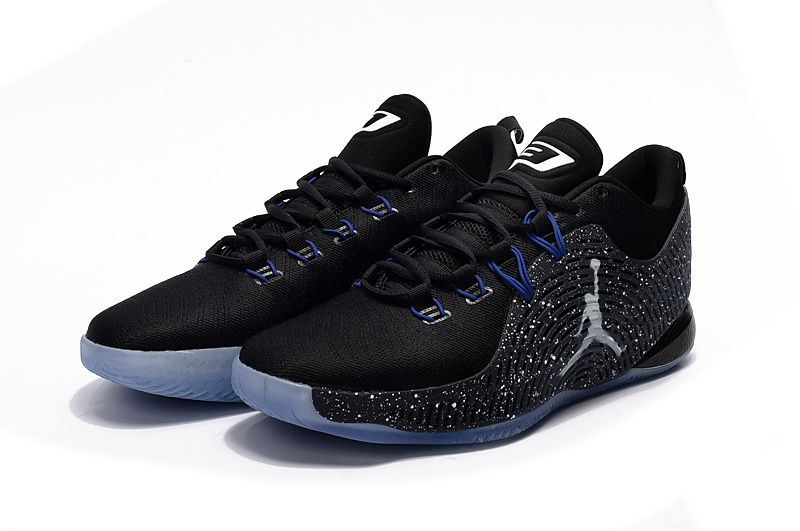 2016 Jordan CP3 XI Black Blue Shoes - Click Image to Close