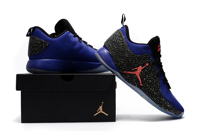 2016 Jordan CP3 XI Blue Black Shoes - Click Image to Close