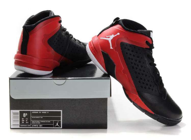 Jordan Fly Wade II Black Red White