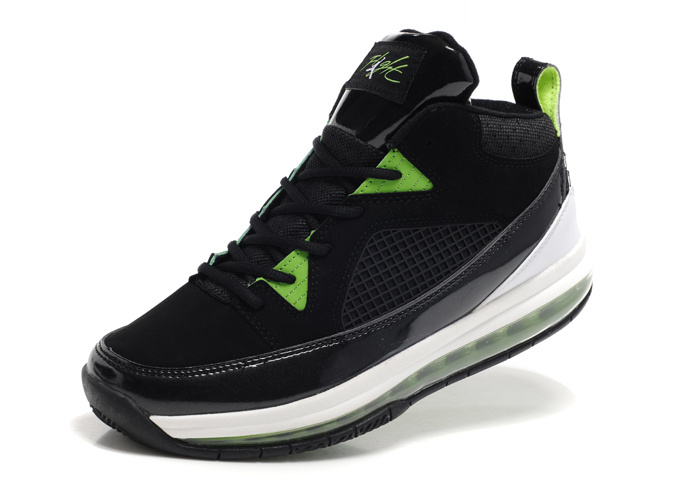 Jordan Fly Whole Palm Black White Green Shoes