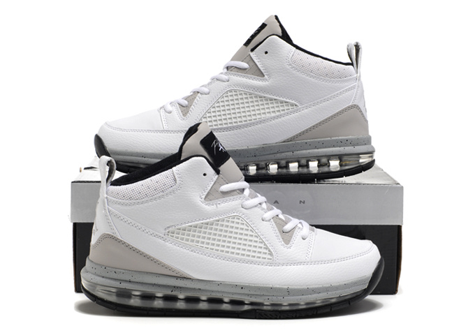 Jordan Fly Whole Palm White Grey Shoes