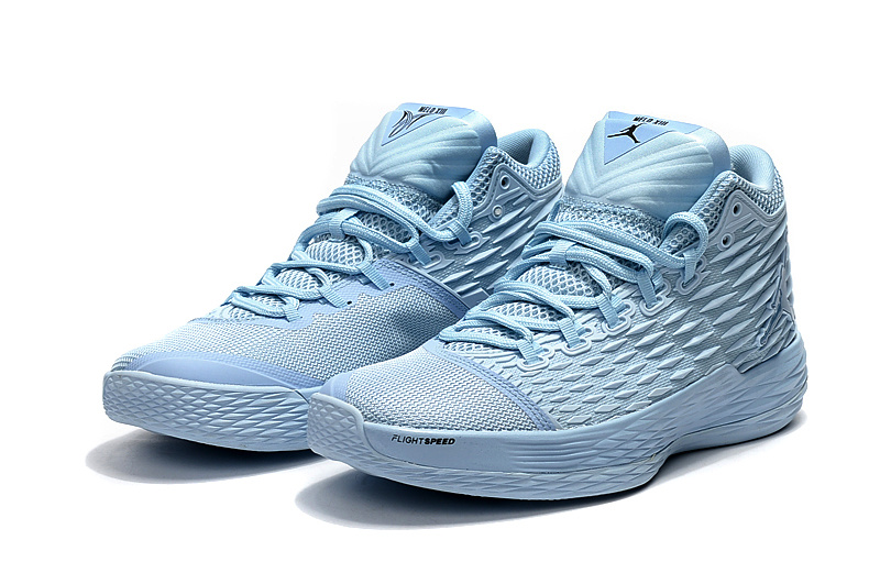 jordan light blue shoes