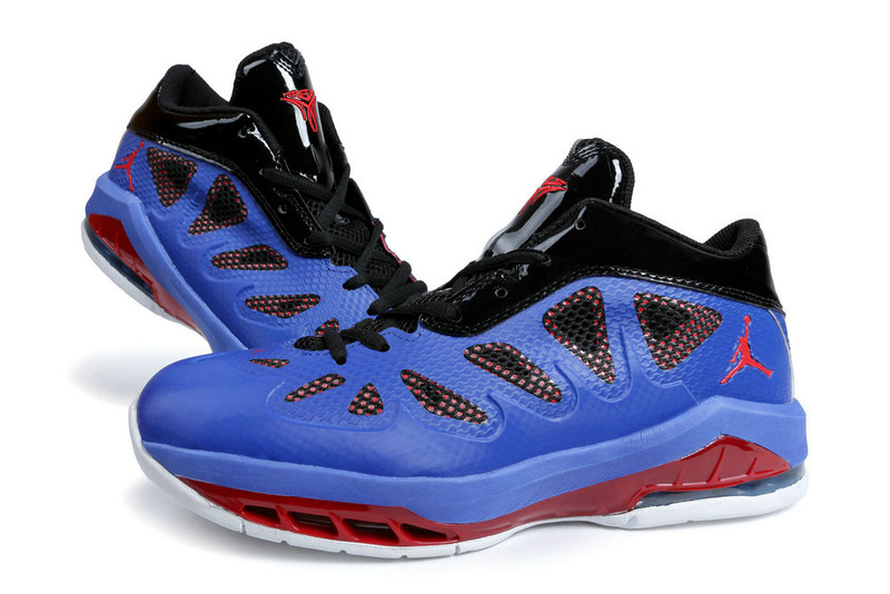 Jordan Melo 8 Blue Red White Shoes