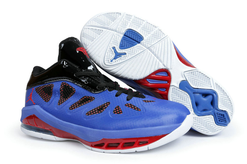 Jordan Melo 8 Blue Red White Shoes - Click Image to Close