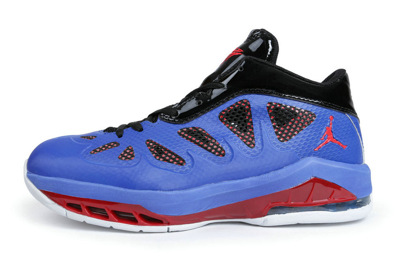 Jordan Melo 8 Blue Red White Shoes - Click Image to Close